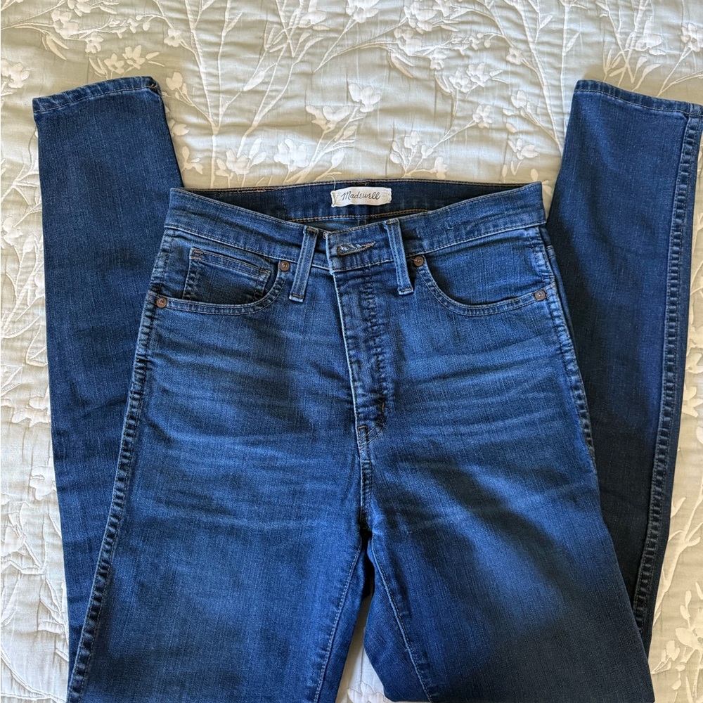 Madewell Blue Skinny Jeans Classic Style